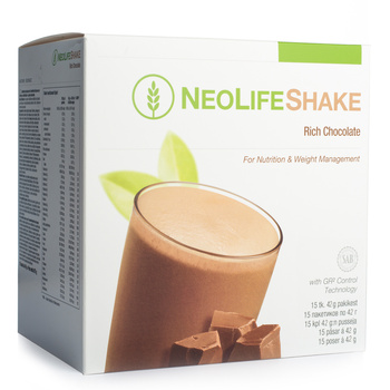 NeoLifeShake Rich Chocolate, toidukorra asendaja, šokolaadimaitseline valgujook