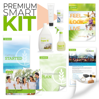 Premium Smart Kit toodete ja digitaalse kirjandusega. Sisaldab registratsiooni 12. kuuks.