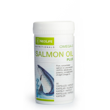 Omega-3 Salmon Oil Plus, kalaõli toidulisand